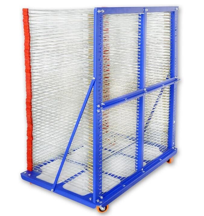 Drying Shelf 50 Layers Movable Silk Screen Printing Drying Rack for Shirt Press