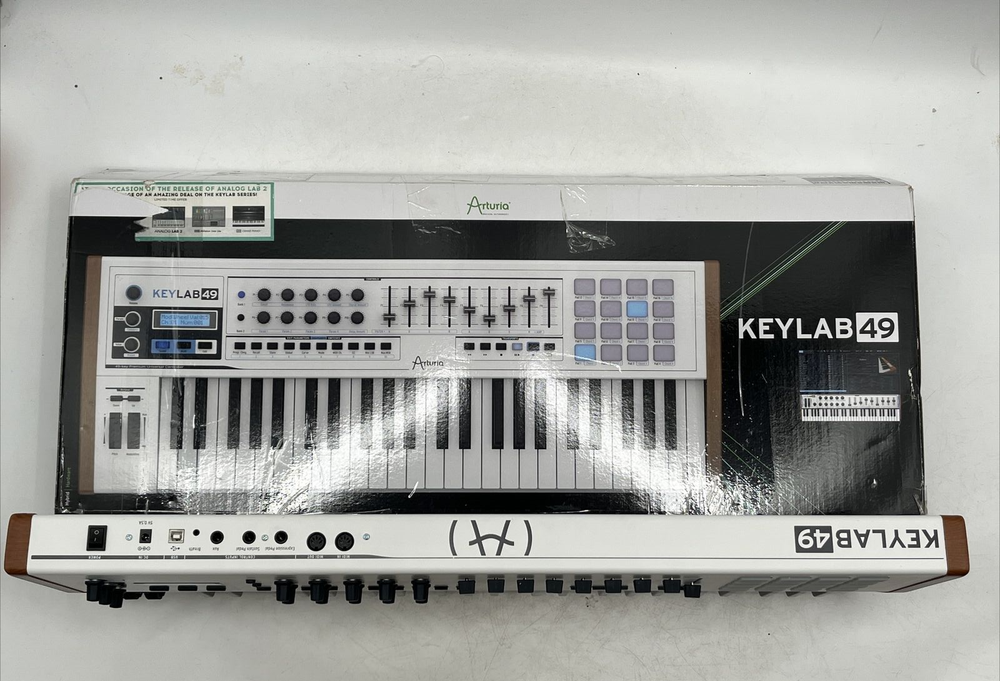 Arturia KeyLab 49 49-Note MIDI Keyboard Controller with Software Bundle