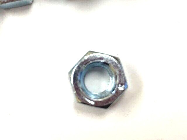 8-32 HEX NUTS MACHINE SCREW GRADE 2 ZINC 100 PIECES