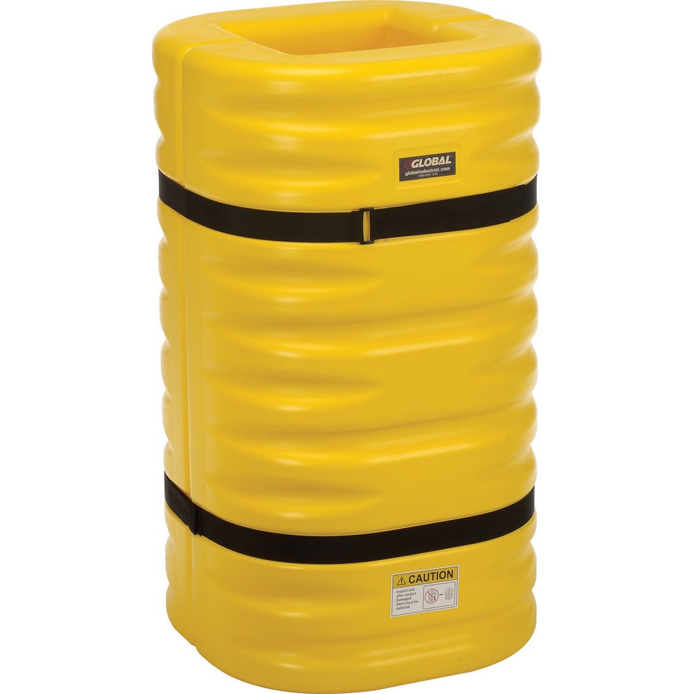 42"H x 24"W Column Protector 12" Column Opening Yellow