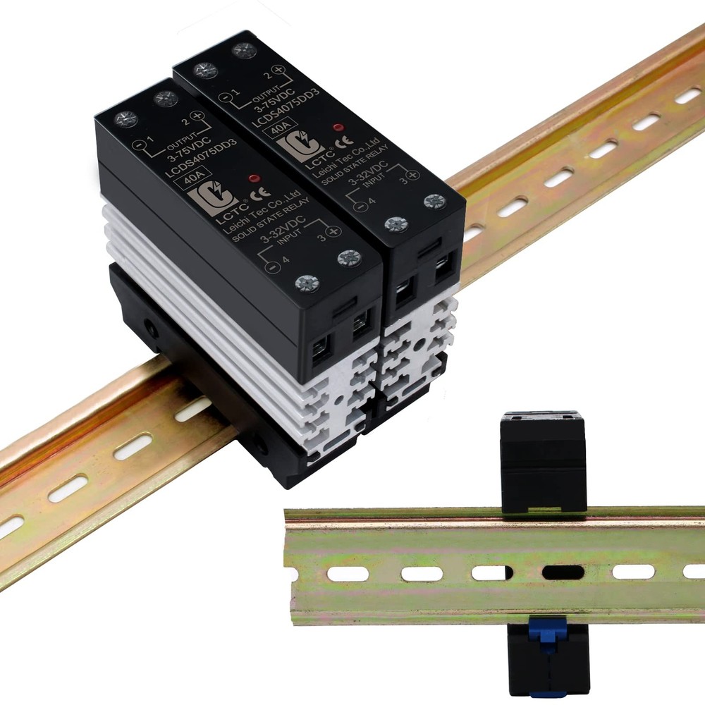 SSR 40 DD Solid State Relay DC to DC 3-32V Input 3-75V Output with Radiator