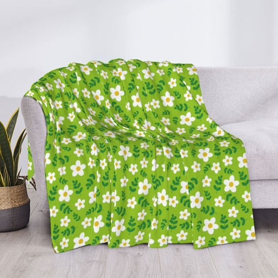 St. Patrick Lucky Irish US Fleece Blanket Warm Soft