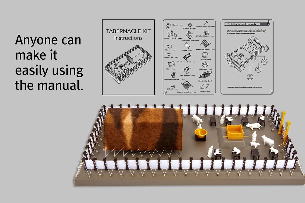 Old Testament Tabernacle Model Kit for Teaching and Learning Resources