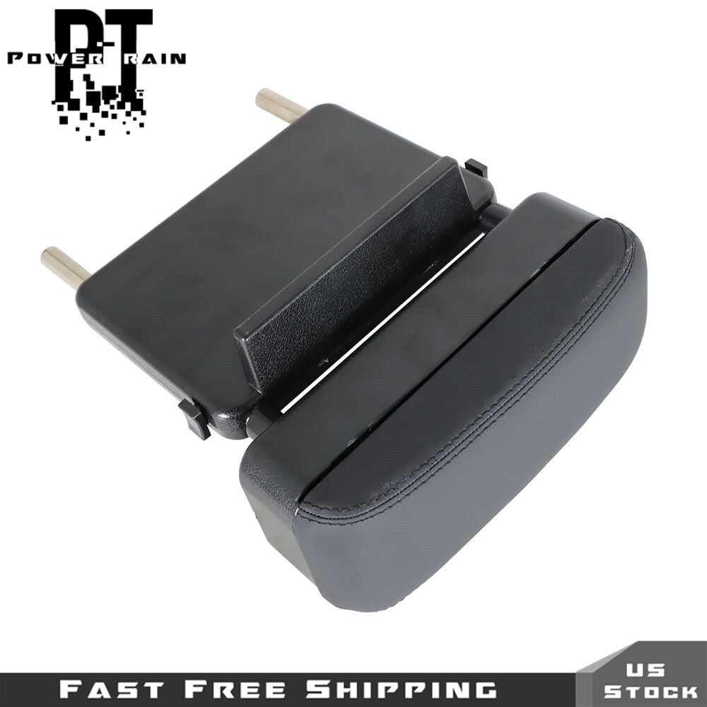 Universal Car Armrest Box Elbow Support Adjustable Center Console Armrest Black