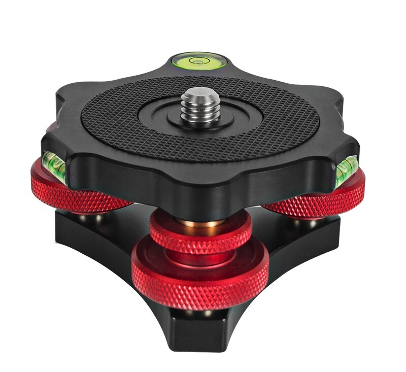 Camera Fine Adjustment Level Table ±5° Precise Level Adjustment Seat Universal T