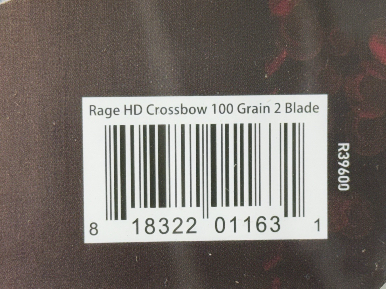 Rage HD Hypodermic Crossbow Broadhead - 100 Grain 2 Blade 2"+ Cut - Pack of 3+1