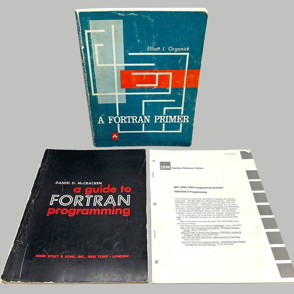 Guide to Fortran Programming Fortran Primer IBM Systems Reference Library Used