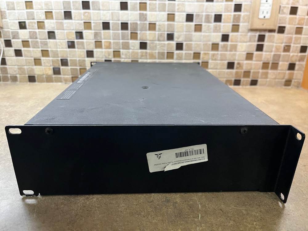 QSC MX700 2 Channel Power Amplifier - Black
