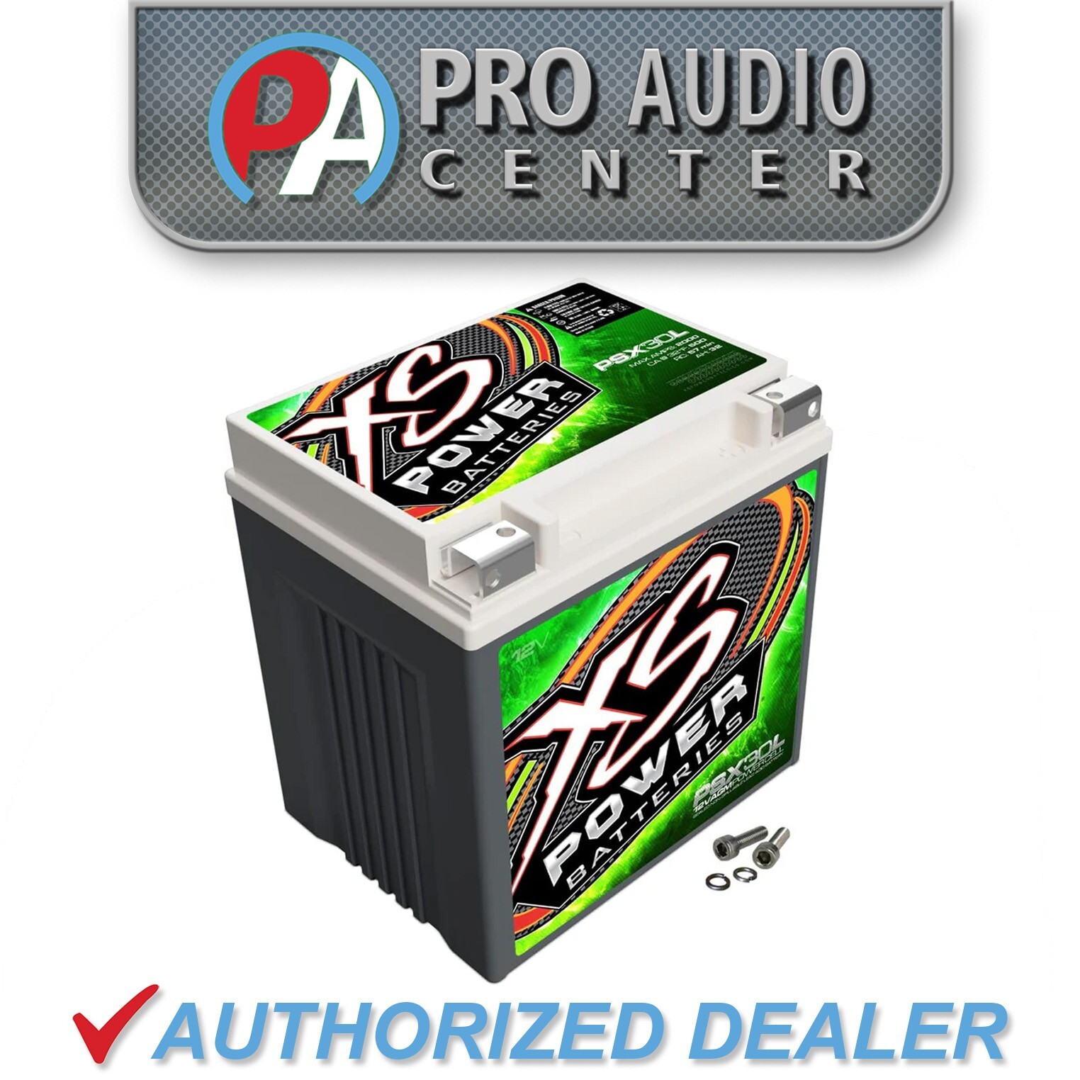 PSX30L XS Power Powersports Battery 12V AGM 32aH 2,000A Max - BCI Group 30L