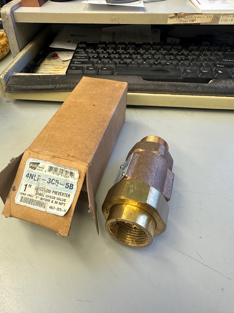 Apollo 1" Dual Check Backflow 4NLF-3C5-5B