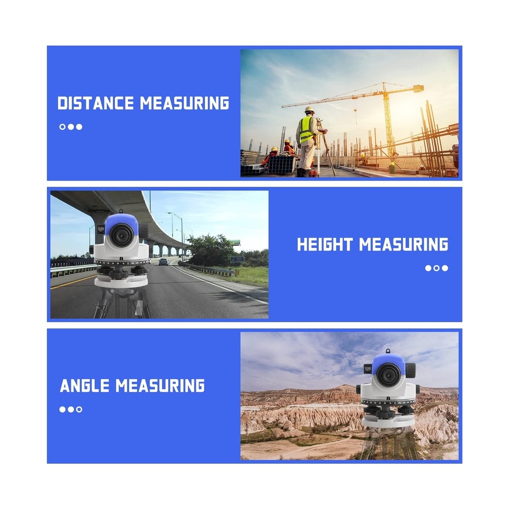 Automatic Level 32X Optical Transit Survey Auto Level High Precision Level Ga...