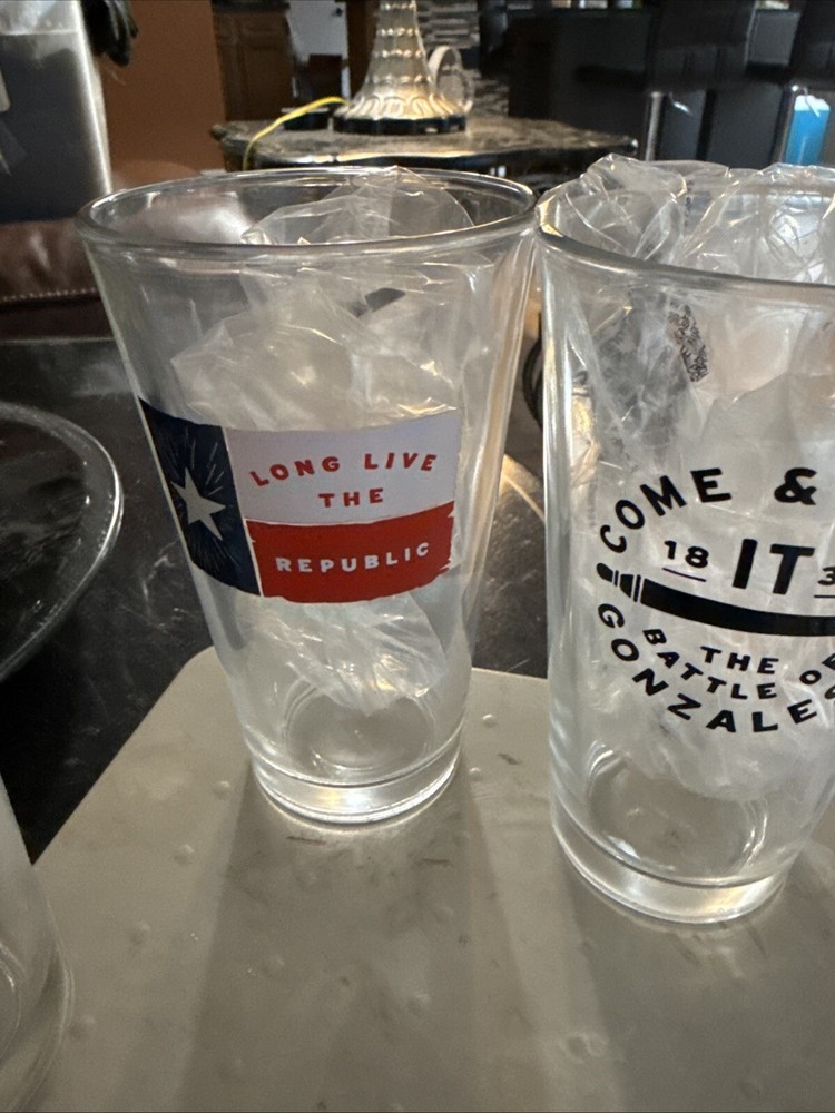 Vintage Texas Barware 4 pc Set NIB