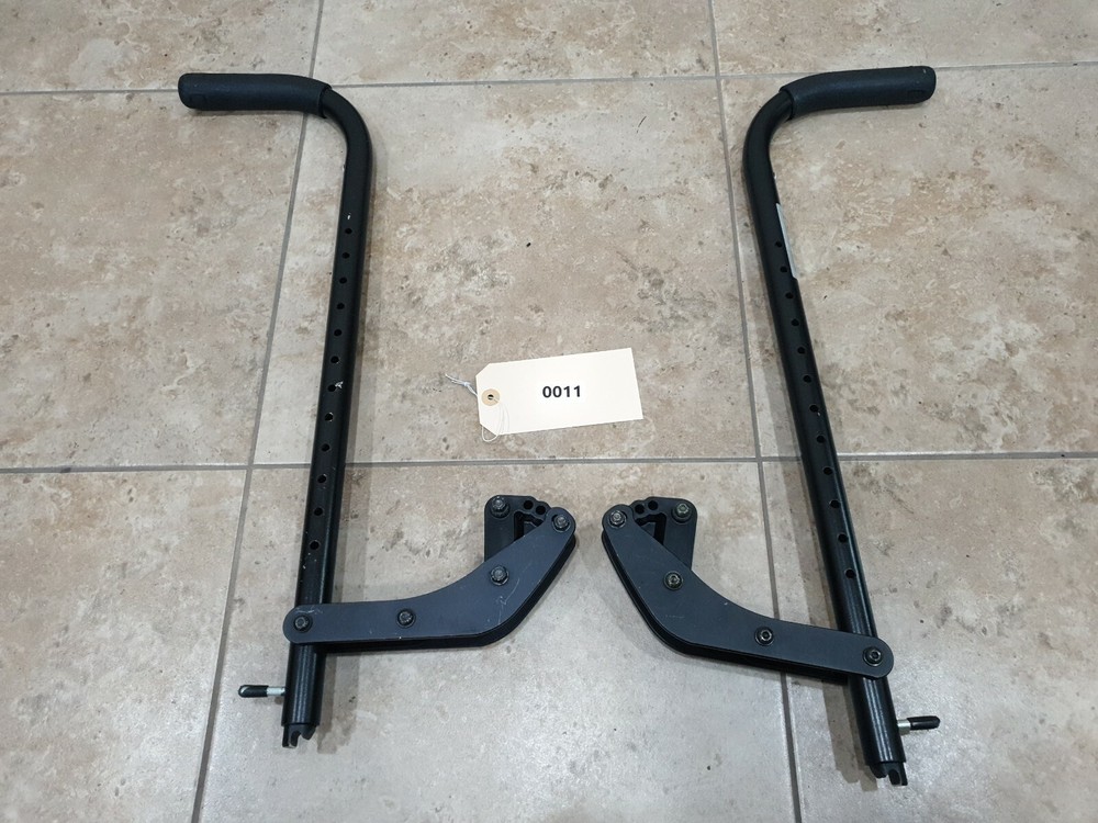 Zippie Push Bars, Folding Backrest Assembly with Quick Release Wheelchair
