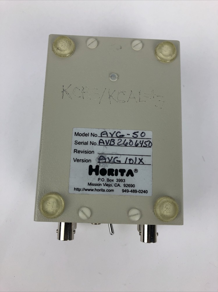 Horita AVG-50 Active VITC (Vertical Interval Time Code) Generator Composite NT 2