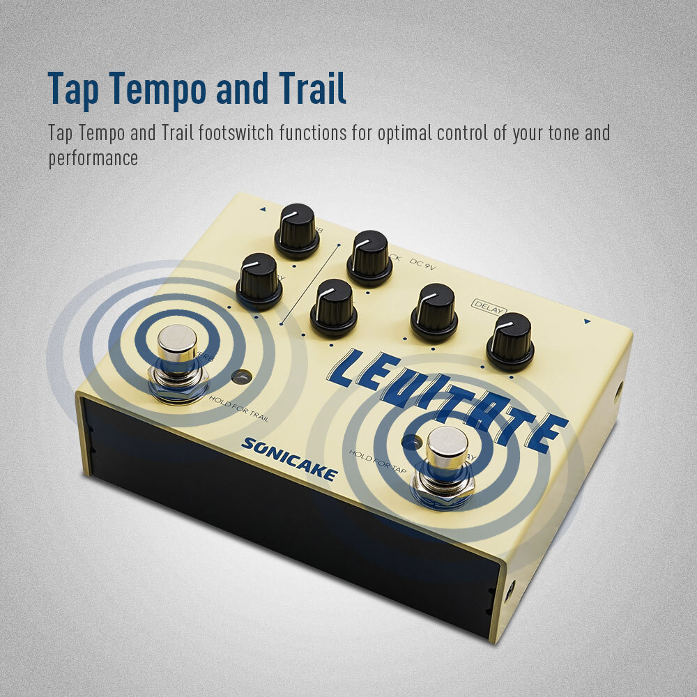 SONICAKE Levitate/Warped Dimension/Tone Group Equalizer Guitar Multi Effects Ped