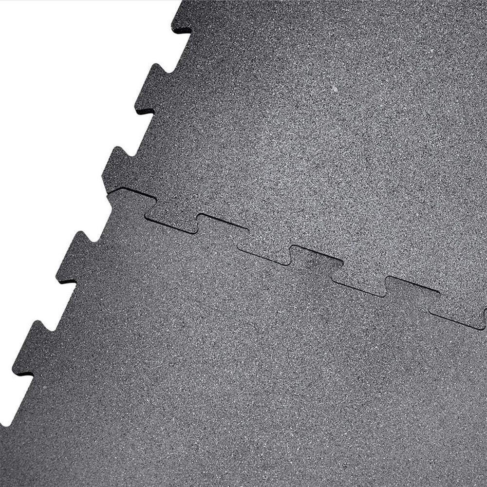 Body-Solid Tools Interlocking Rubber Gym Flooring for Home Gym, Garage