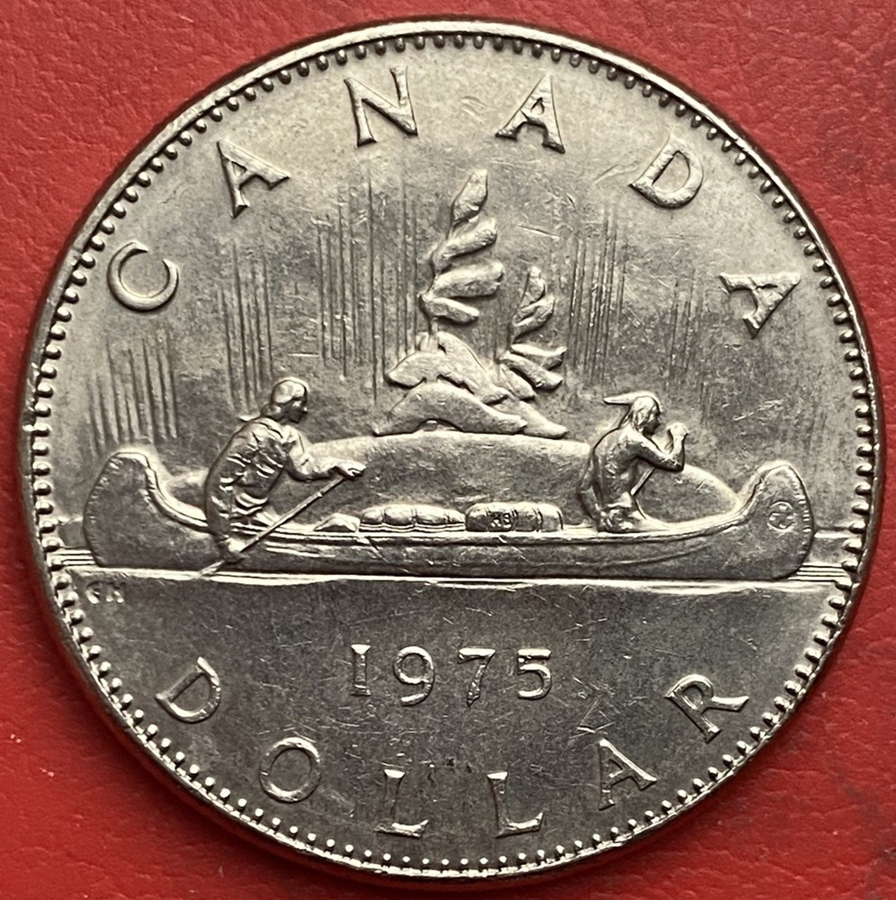 Canada 🇨🇦 1975 $1 One Dollar coin