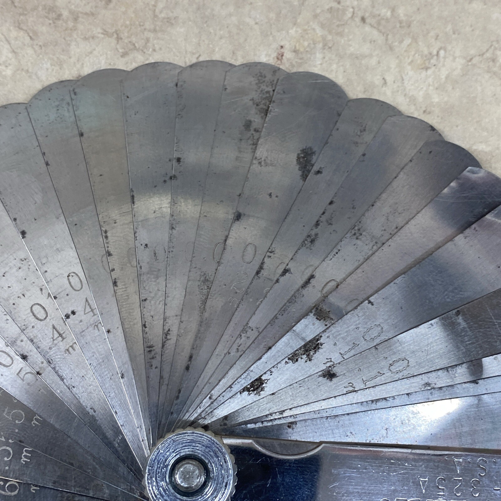 Blue Point Feeler Gauge Blades SAE METRIC FB325A