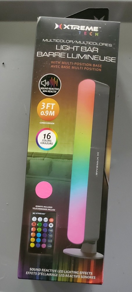 Xtreme Tech 16 Multi Color Light Bar Sound Reactive LED Light Effects