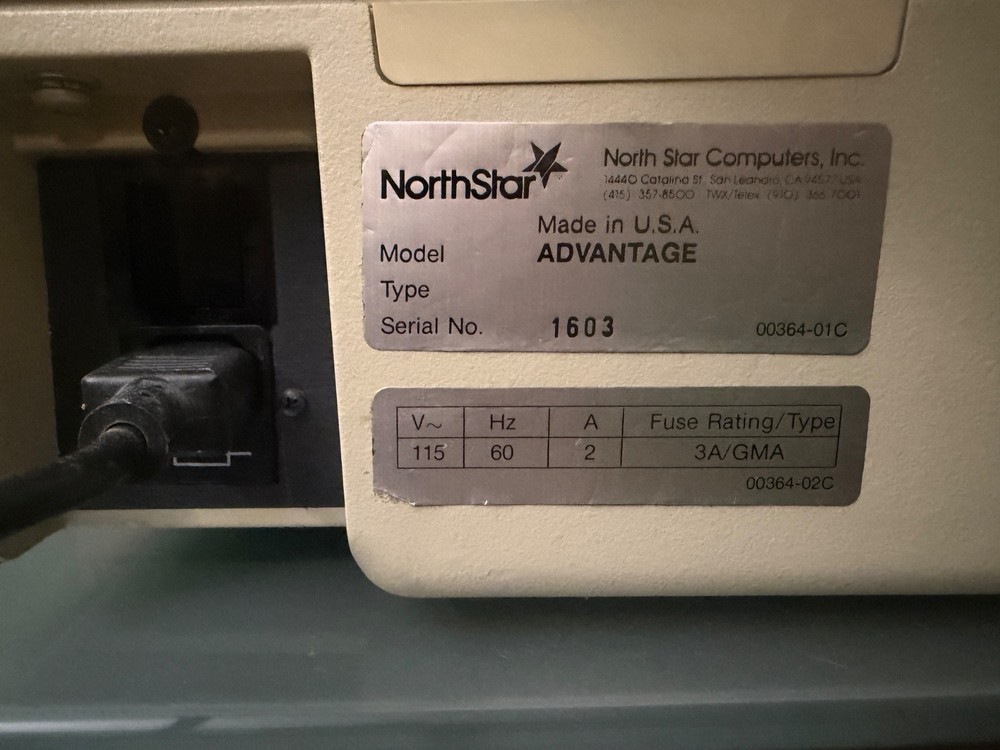 NorthStar Advantage Vintage Computer + Disks + Case Bundle