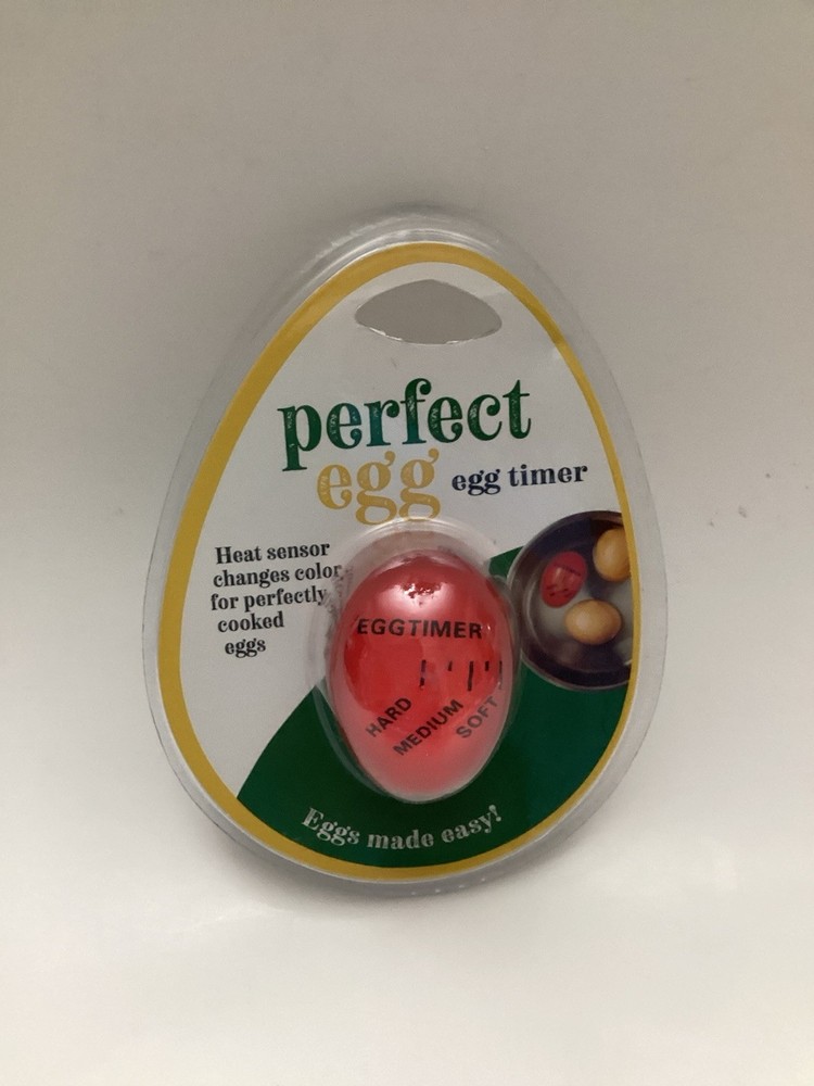 Perfect Egg Egg Timer Soft Medium Hard Add to Water with Eggs