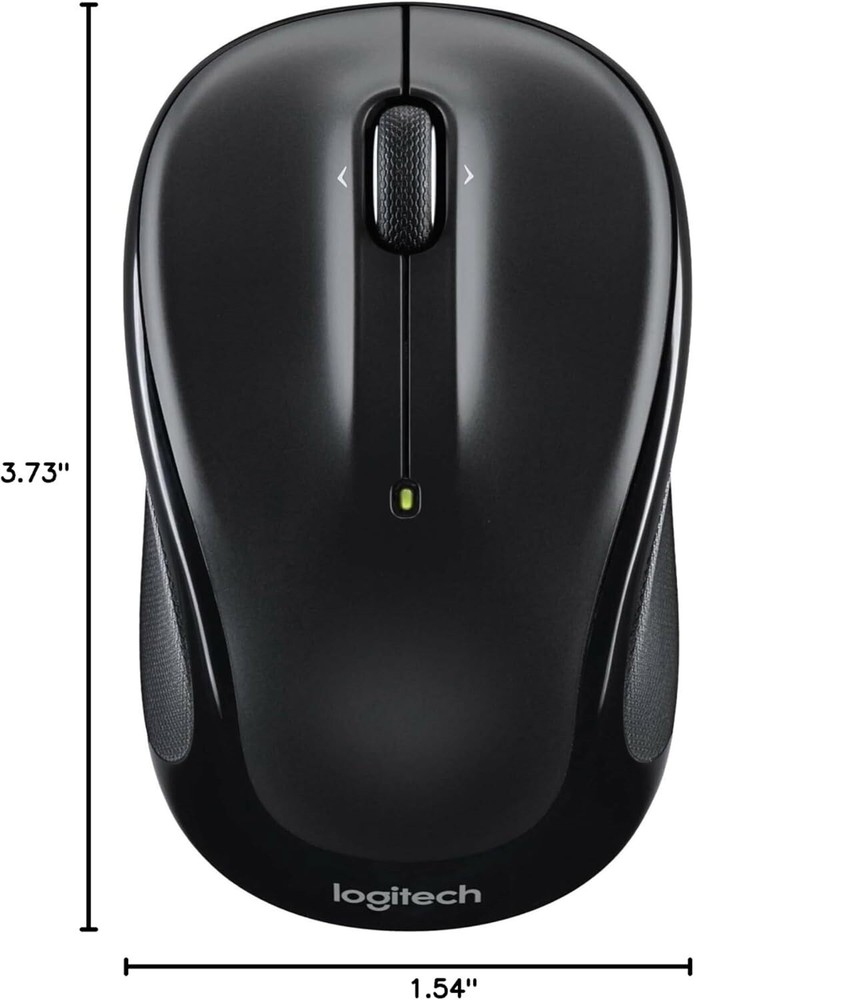 Logitech M325 Wireless Mouse for Web Scrolling PC / MAC / Laptop Linux Black