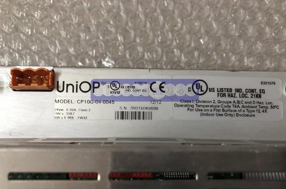 1PC UNIOP Human Machine Interface CP10G-04-0045 USED