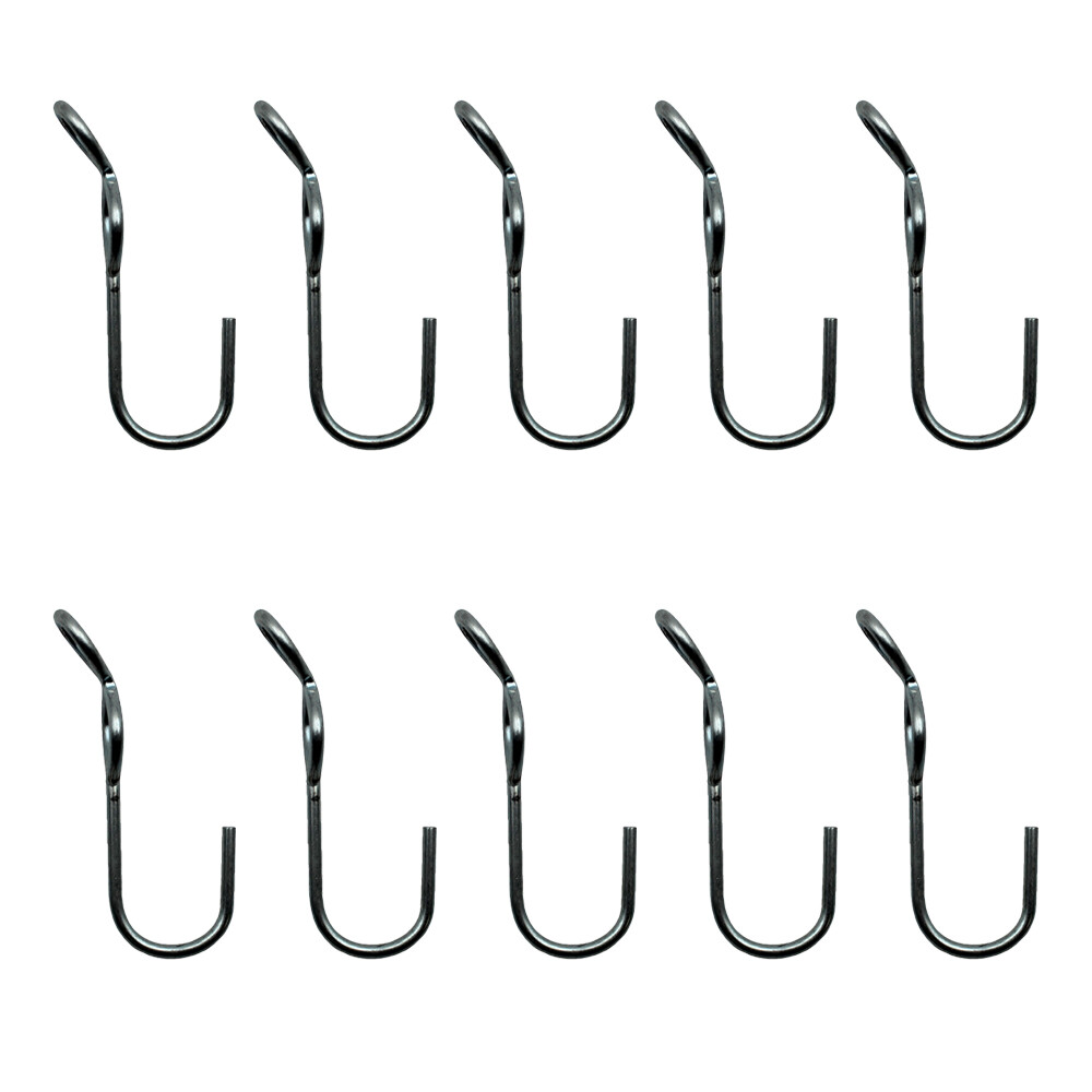 Ten New S-J Style End Hooks For Tarping & Tie-Down Applications Non Slip Design