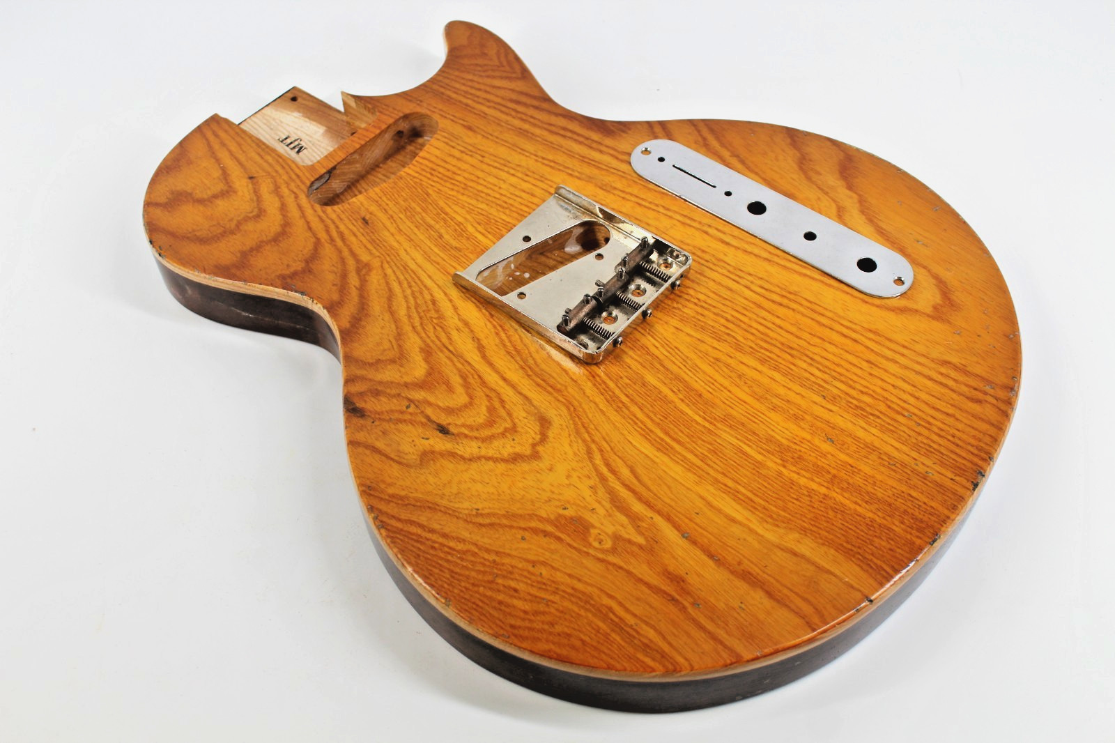 MJT OfficialCustom Vintage Aged Nitro Guitar Body Mark Jenny Swamp Ash Burst VTP