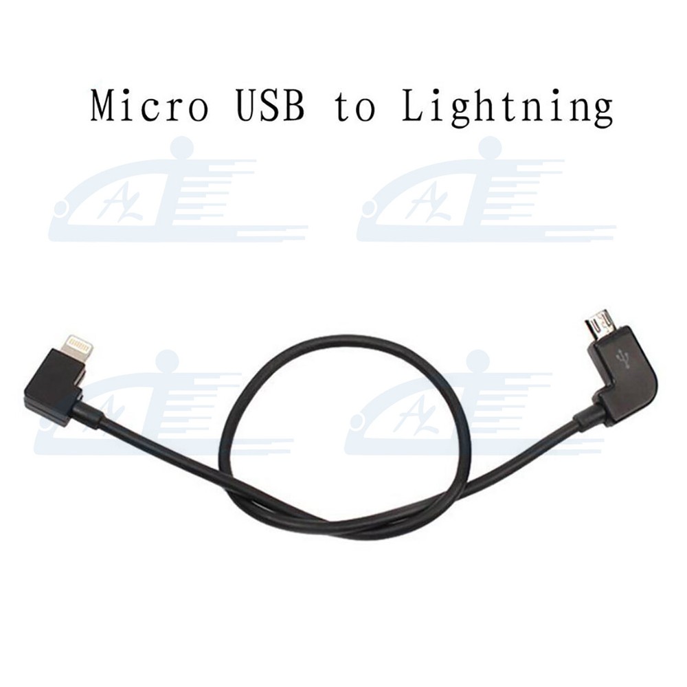 OTG Micro USB Cable for DJI Mavic Mini 1 RC Remote Controller to IOS iPhone/iPad