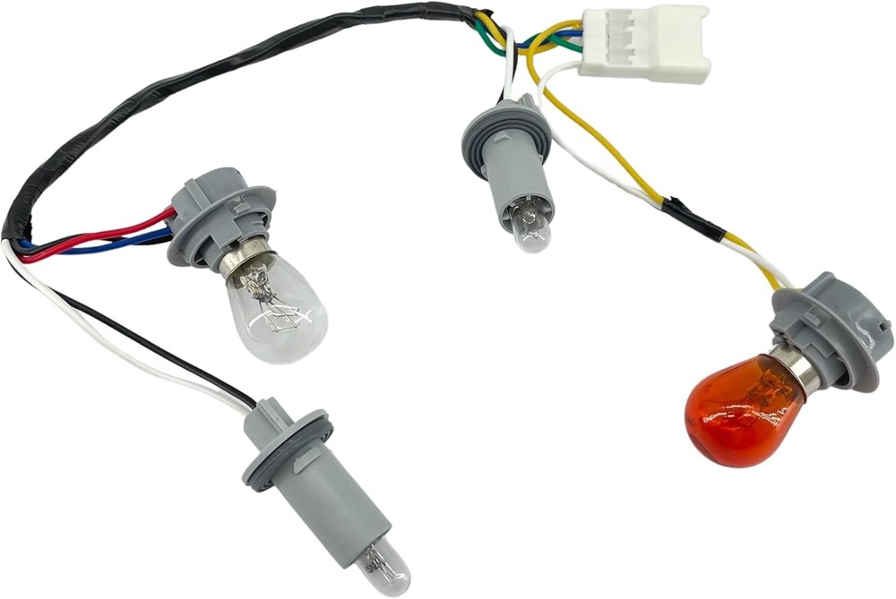 Tail Light Lamp Wiring Harness Socket Holder Bulbs Compatible