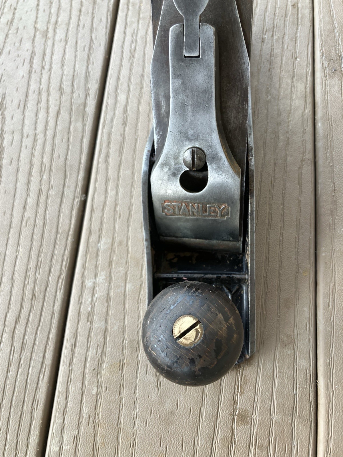 Vintage Stanley Bailey No 3 Woodworking Plane Made In USA