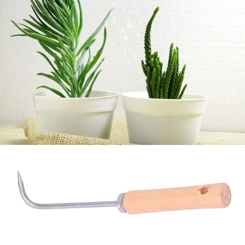 Single Claw Root Hook Root Pick Rake Bonsai Tool Soil Loosening Tool For