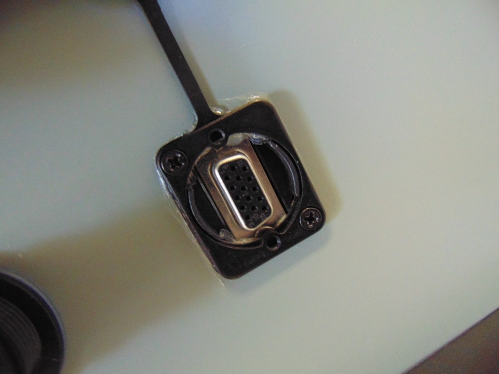 KEYENCE CV-322F / CA-DC40E / CA-U4 VISION SYSTEM CONTROLL IN HOFFMAN BOX