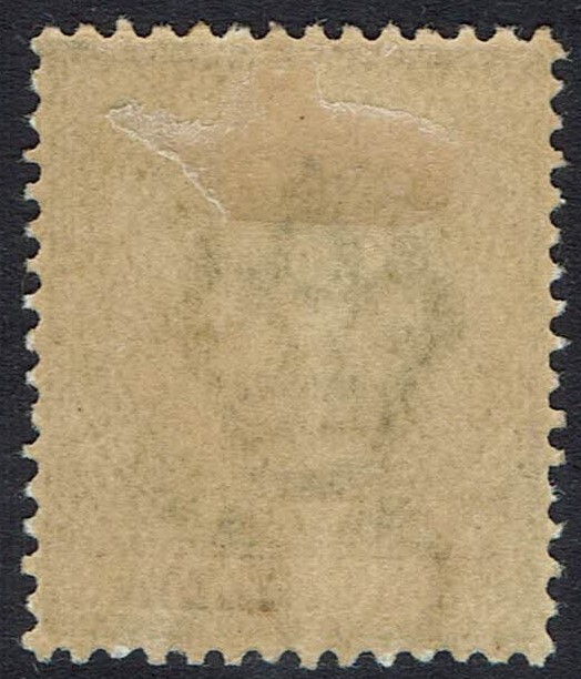 LAGOS 1904 KEVII 1/- WMK CROWN CA