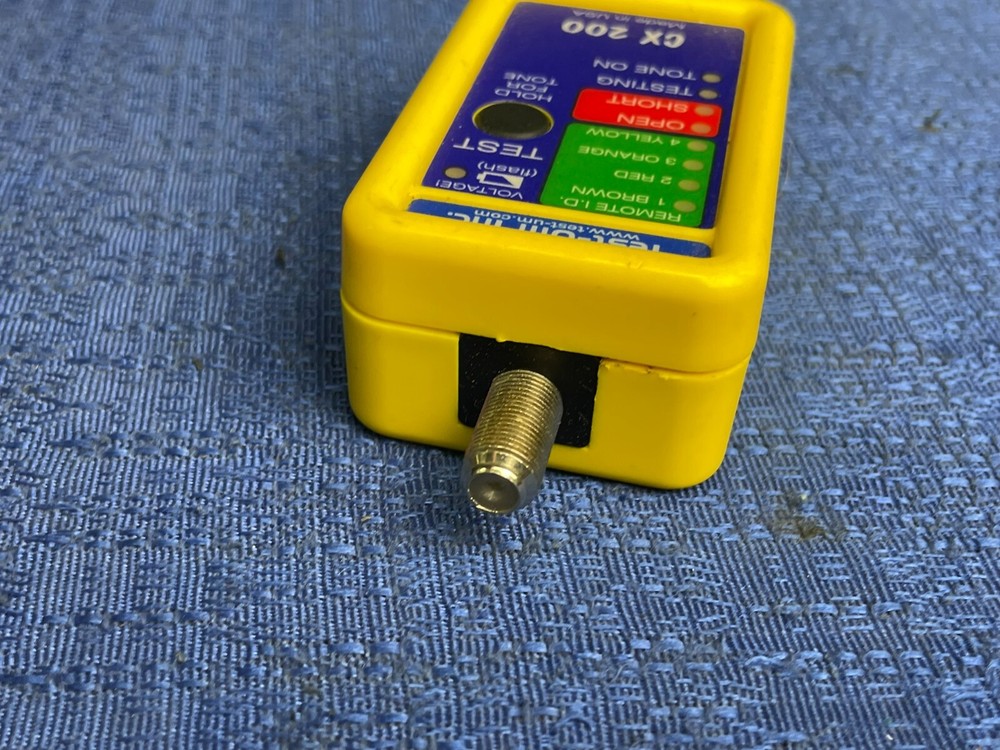 JDSU Test-Um Coax Cable Identifier Tester Test Unit CX-200