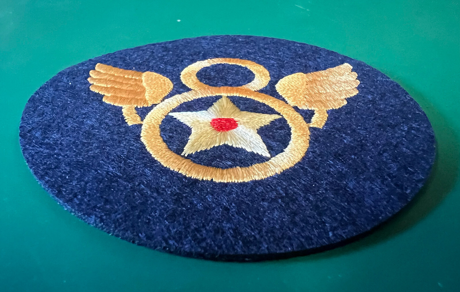 8TH AIR FORCE “STUBBY” WING SHOULDER PATCH- ENGLISH MADE