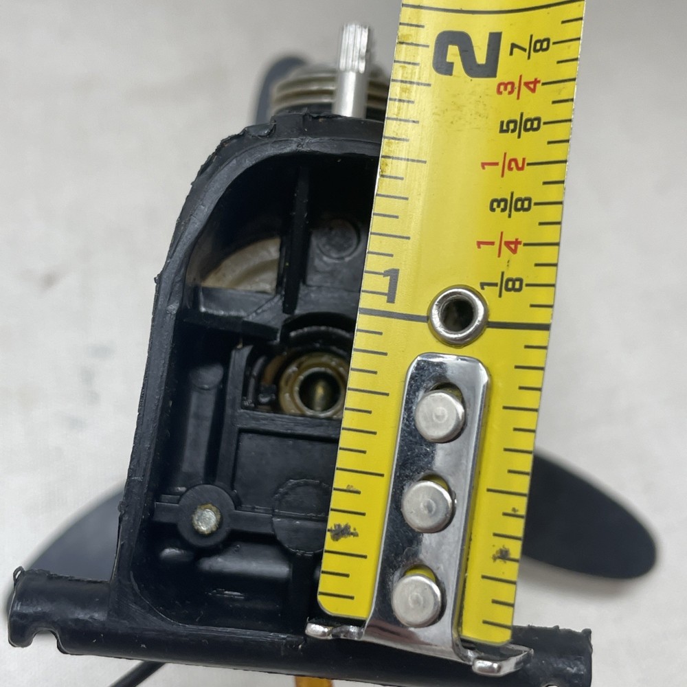 RC Model Airplane Engine And Wheels Has Compression