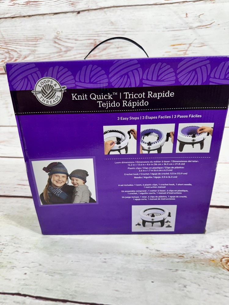 New Knit Quick Knitting Machine by Loops Threads