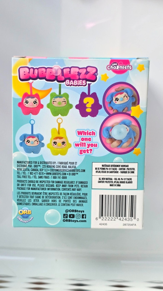 ORB Charmlets bubbleezz babies! BABY BUBBLEEZZ BLOW BIG BUBBLES!