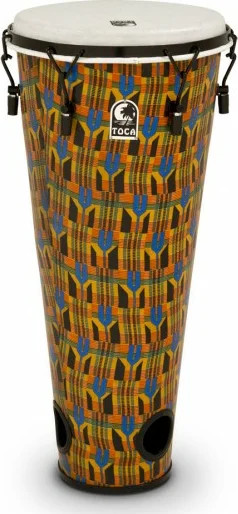 Toca Ashiko Mech 12" Kente Pattern Drum