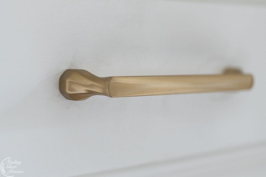5" North Hampton Octagon Pull Soft Brass