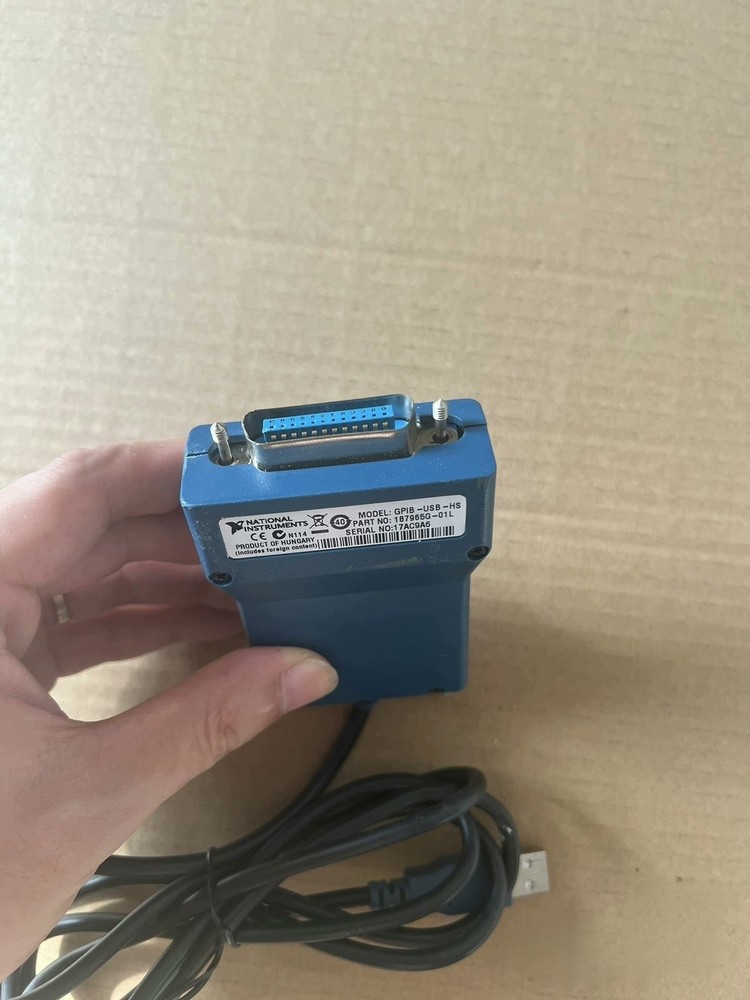 USED National Instruments NI GPIB-USB-HS interface adapter