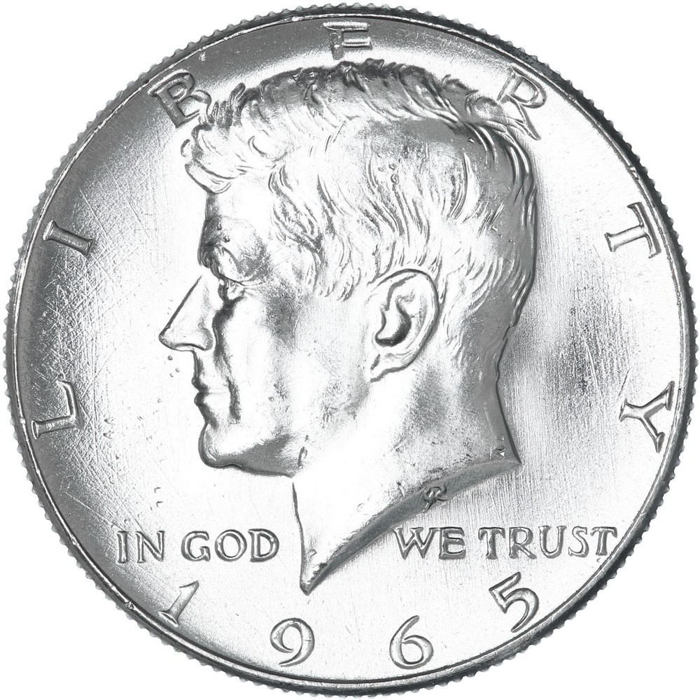 1965 (P) Kennedy Half Dollar 40% Silver BU