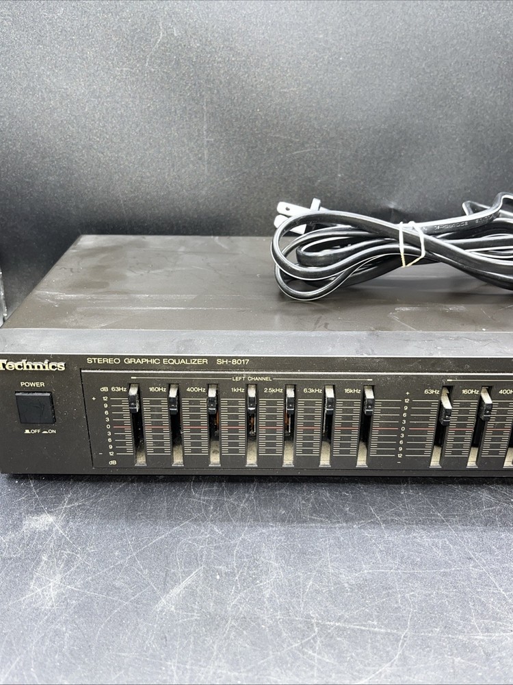 Technics SH-8017 Stereo Graphic Equalizer – Tested & Working