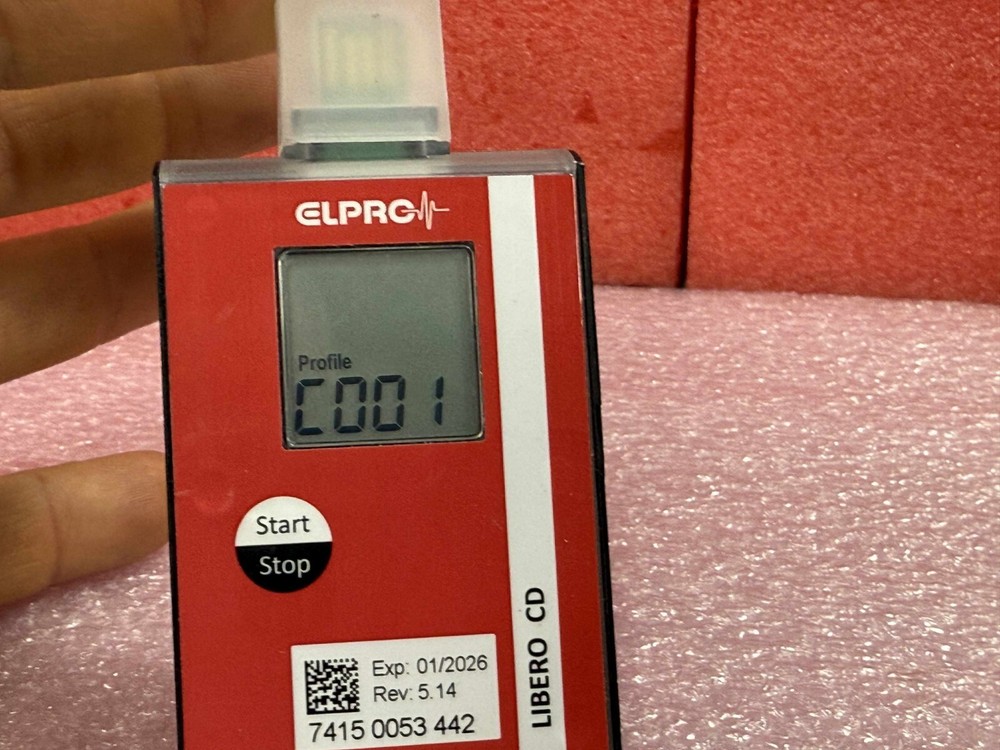 ELPRO LIBERO CD Temperature Data Logger for Dry Ice Shipping