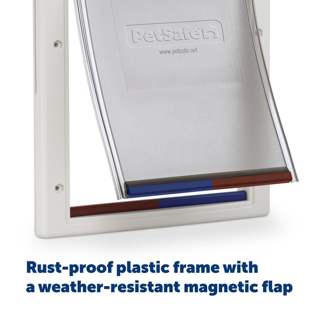 PetSafe NEVER RUST Dog Door, Paintable, Easy DIY Installation