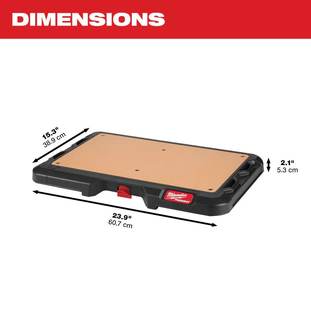 Milwaukee 48-22-8488 PACKOUT Customizable Impact Resistant Durable Work Top US