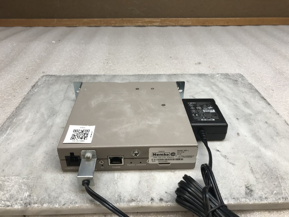 Accedian MetroNID AMN-1000-TE (501-018-11) Network Interface w/ Power Supply