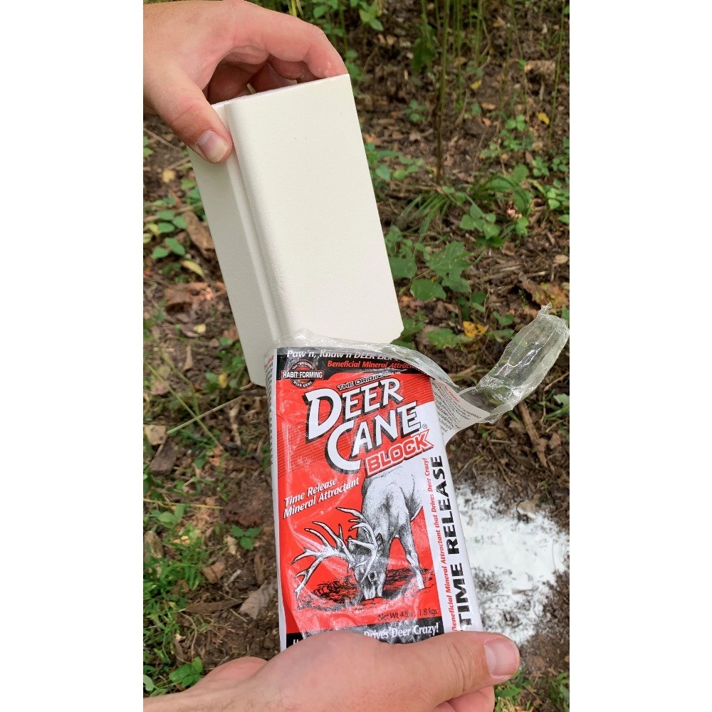 (2 pack) Deer Cane Block Deer Attractant - Fast & Easy to Use All